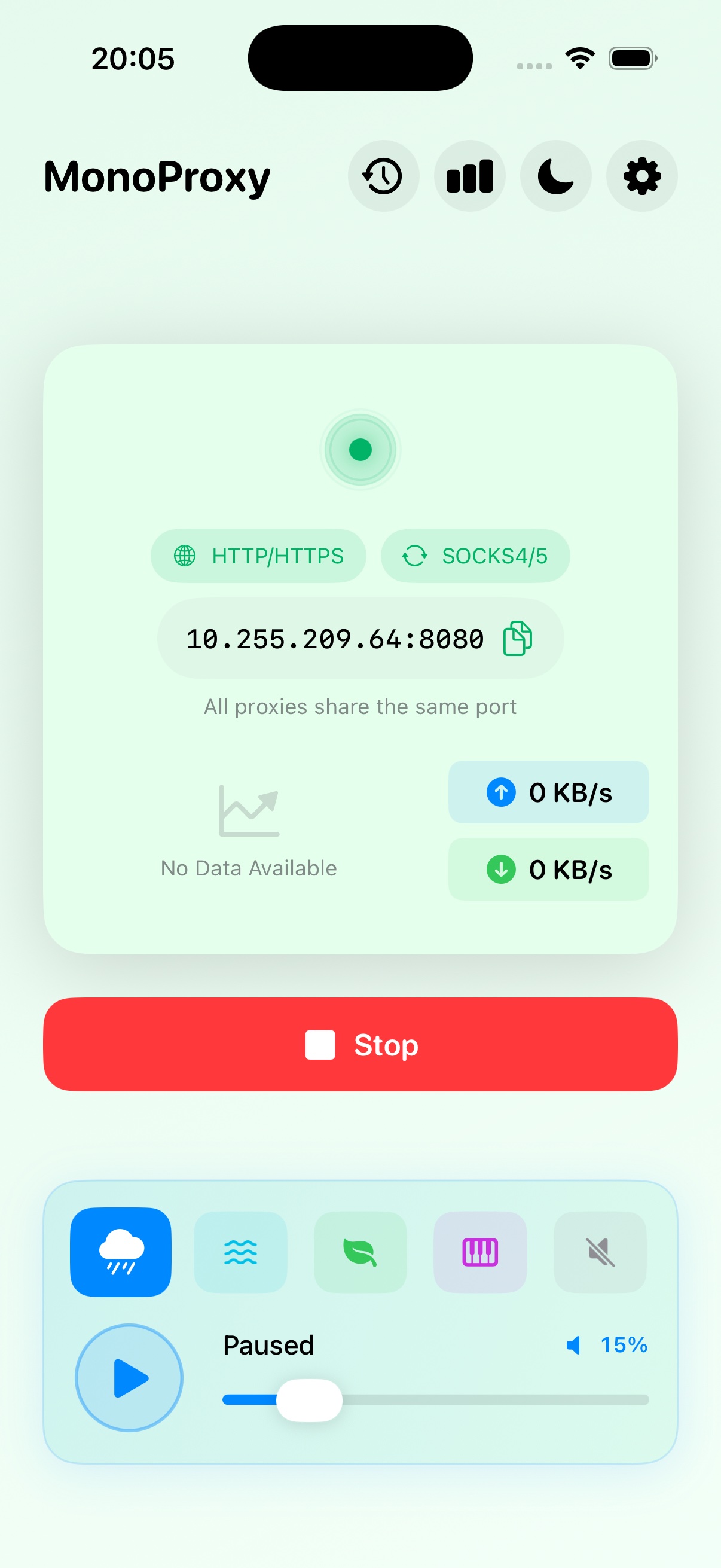 MonoProxy mint theme